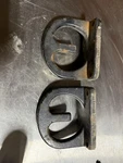 2003-2012 Dodge Ram 2500 3500 Tow Hook Oem Mopar 52020587AB Used Pair (set). Fixed Price $124.99.