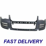 New Front Primed Bumper Cover W/o Headlight Washer Holes Fits Touareg VW1000171. Fixed Price $321.17.