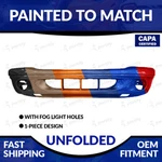 New Painted 2001-2004 Dodge Dakota/durango Capa Cert Front Bumper W/ Fog Light. Fixed Price $286.98.