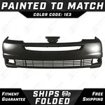 New Painted *1E3 Gray* Front Bumper Cover Fascia For 2004-2005 Toyota Sienna. Fixed Price $400.99.