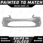 New Painted *ux Silver* Front Bumper Cover Fascia 2010 2011 2012 Ford Taurus. Fixed Price $510.99.