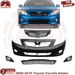 Front Bumper Cover With Grilles & Fog Lights For 2009-2010 Toyota Corolla Sedan. Fixed Price $280.00.