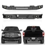 Fit Ram 1500 2013-2018 Off-road Steel Front Bumper Rear Replacement Bar. Fixed Price $708.16.