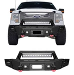 Vijay Steel Front Bumper Fits 2009-2014 Ford F-150 With Led Lights (excl.raptor). Fixed Price $669.00.