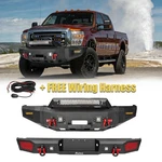Aaiwa Fit 2008-2010 Ford F250 F350 Front Rear Bumper With Led Lights&wire. Fixed Price $359.96.