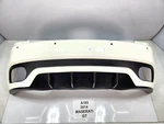 13-19 Oem Maserati Granturismo Rear Bumper Cover Bianco Eldorado Carbon Fins*. Fixed Price $948.00.