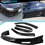 Fits 03-05 Honda Accord Sedan Mugen Style Front Bumper Lip + Slim Window Visors. Fixed Price $170.99.