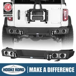 Hooke Road Textured Rear Bumper W/4X 18W Led Lights 2021-2026 Ford Bronco. Fixed Price $339.22.