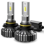 Auxito 9012 HIR2 Led Headlight Bulbs Kit High Low Beam Super Bright 6500K White. Fixed Price $30.99.