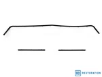 1984-90 C4 Corvette Front Bumper Beltline Molding, 14043087 14043090 14043089. Fixed Price $239.99.
