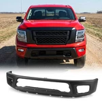 Fit For Nissan Titan 2017-2019 Without Sensor Holes Black One-piece Front Bumper. Fixed Price $359.99.