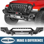 Hooke Road Full Width Front Bumper For 2018-2026 Jeep Wrangler Jl & Gladiator Jt. Fixed Price $359.78.