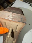 3686534 Right Rear Bumper Guard 1972-73 Body Without Deluxe Nos Mopar. Fixed Price $100.00.