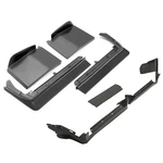 7PCS Front & Rear Bumper Filler Set Painted Black For Cadillac Seville 1980-1985. Fixed Price $272.49.