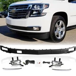 Bumper Molding Filler Fog Light W/chrome Trim For 2015-2020 Chevy Suburban Tahoe. Fixed Price $169.50.