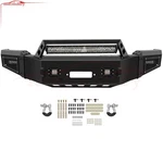 Front Bumper Fits 2018-2020 Ford F150 Guard Light Bar Black Steel W/d-rings. Fixed Price $605.14.