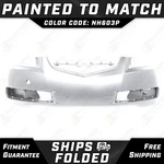New Painted *NH603P White* Front Bumper Cover Fascia For 2004 2005 2006 Acura Tl. Fixed Price $530.99.