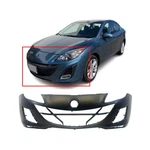 Front Bumper Cover Replacement For 2010 Mazda 3 2.0L Primed Gs Gx. Fixed Price $144.90.