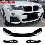 For Bmw X3 F25 X4 F26 Lci Sport 2014-2017 Front Bumper Spoiler Lip Gloss Black. Fixed Price $123.49.