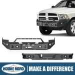 Hooke Road Steel Front/rear Bumper Black For Dodge Ram 1500 2009 2010 2011 2012. Fixed Price $399.59.