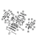 Genuine Mopar Rear Rail Extension Right 68091310AA. Fixed Price $32.12.