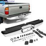 For Toyota Tacoma 1995-2004 Rear Step Bumper Face Bar W/ License Plate Lights. Fixed Price $121.23.