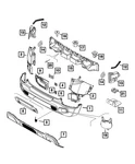Genuine Mopar Fascia Applique Diesel 6XJ29LXHAA. Fixed Price $93.41.