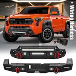 Aaiwa Fit 2024-2025 4TH Gen Tacoma Steel Front Or Rear Bumper With Led Lights. Fixed Price $539.96.