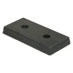 Vestil B-818 Dock Bumper, In. D, Rubber, Rectangular. Fixed Price $47.89.