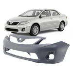 Primed Front Bumper Cover For 2011-2013 Toyota Corolla Ce Le Base 5211903901. Fixed Price $102.46.