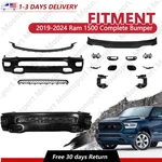 Complete Bumper Cover Body Kit With Grille & Fog Lights Fits 2019-2024 Ram 1500. Fixed Price $595.66.
