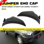 Front Bumper End Caps Set Of Textured Black For 2012-2015 Toyota Tacoma Rh Lh. Fixed Price $36.09.