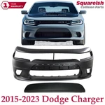 Front Bumper Cover Primed +molding Applique Textured For 2015-2023 Dodge Charger. Fixed Price $345.00.