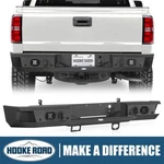 Hooke Road Heavy Duty Steel Rear Bumper For Chevrolet Silverado 1500 2007-2018. Fixed Price $459.29.