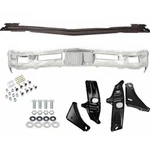 1970-72 Fits Chevy Nova Front Bumper And Bracket Kit With Hardware. Fixed Price $530.99.