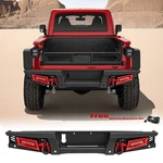 Yeego Steel Rear Bumper W/led Lights & D-rings For 2020-2024 Jeep Gladiator Jt. Fixed Price $389.99.