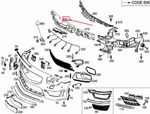 Mercedes-benz Sl R231 Front Bumper Shock Absorber A2318851537. Fixed Price $208.78.