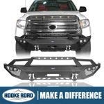 Hooke Road Textured Front Bumper W/ Light & Winch Plate For 14-21 Toyota Tundra. Fixed Price $599.53.