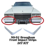 1990 1991 1992 Cadillac Brougham: Rwd Front Impact Strips Aftermarket Diy Kit. Fixed Price $199.00.