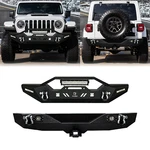 Vijay Front/rear Bumper W/winch Plate&led Lights For 2018-2024 Wrangler Jl/jlu. Fixed Price $279.99.