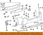 Toyota Oem 14-25 Avalon Bumper Components-upper Support Grommet 5219853020. Fixed Price $8.54.