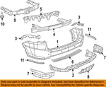 Chrysler Oem 11-25 Durango Rear Bumper Components-side Bracket 55079113AE. Fixed Price $25.00.