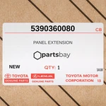 Genuine 2005-2007 Toyota Land Cruiser Panel Extension 5390360080. Fixed Price $40.00.