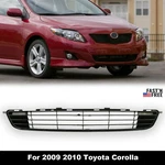 Front Bumper Lower Grille For 2009 2010 Toyota Corolla Sedan 4-DOOR Black. Fixed Price $19.50.