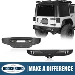 Hooke Road Front & Rear Bumper Combo W/ Winch Plate For Jeep Wrangler Jk 07-18. Fixed Price $528.32.