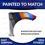 New Paint To Match Passngr Side Fender W/o Marker Holes 2012-2017 Hyundai Accent. Fixed Price $201.98.
