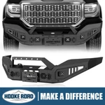Hooke Road Steel Front Bumper W/bull Bar For Gmc Sierra 1500 2016 2017 2018. Fixed Price $549.27.