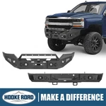 Hooke Road Front Rear Bumper For 2016 2017 2018 Chevrolet Silverado 1500. Fixed Price $848.57.