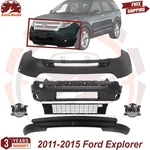 Front Bumper Cover Primed & Lower Grille Foglights 2011-2015 Ford Explorer. Fixed Price $398.89.