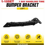 Front Driver Bumper Bracket Left Side Fit 2018-2023 Subaru Crosstrek 57707FL050. Fixed Price $107.72.